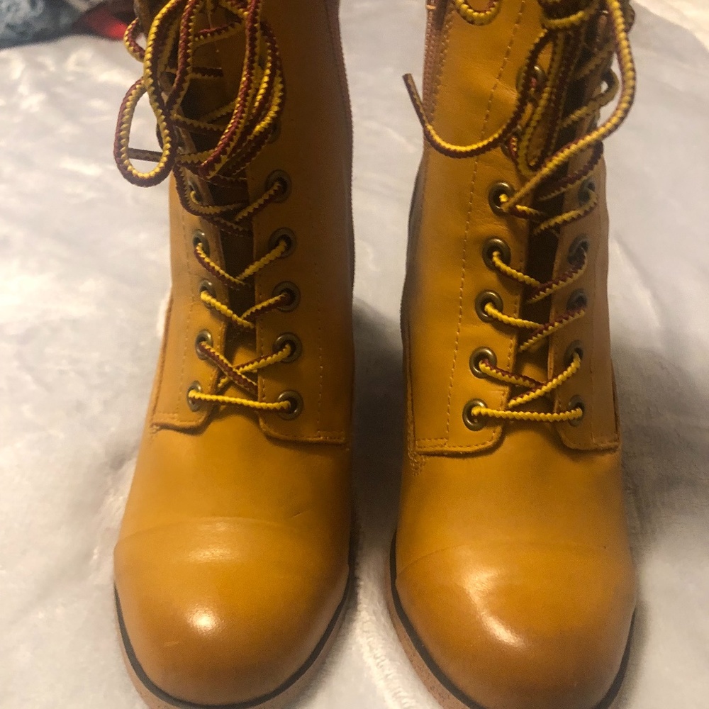 Kensie Wheat Construction Boot - image 1